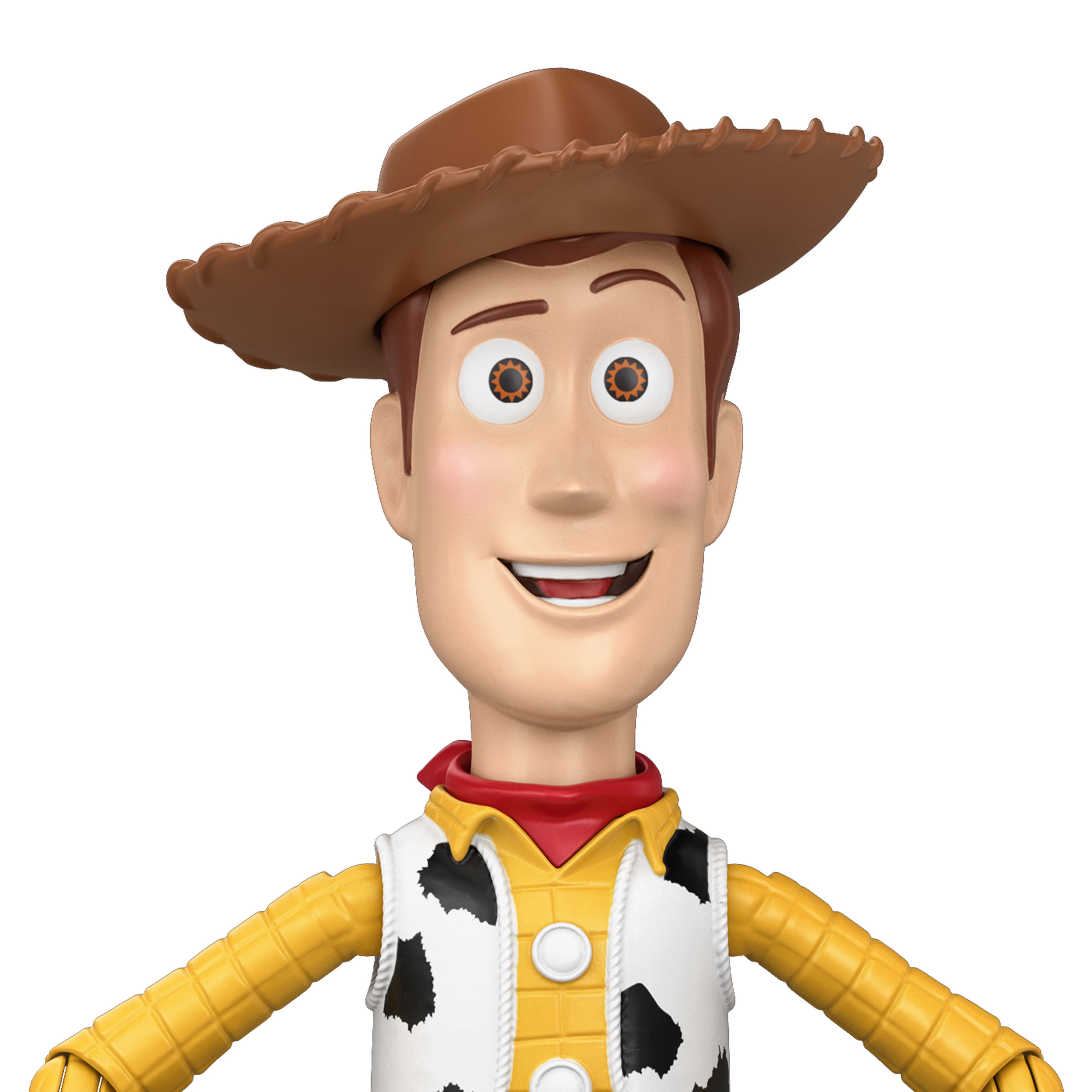 Figurine articulée de Woody rapide comme l’éclair d’Histoire de jouets 5 Disney et Pixar de 30,5 cm, plus de 50 sons
