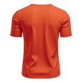 thumbnail image 3 of Styesk T-Shirts pour Homme Couleur Unie Mode Décontractée Exercice Col en V Ample Manches Courtes, 3 of 8