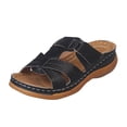 thumbnail image 2 of LSLJS Open Toe Super Soft Platform Women Summer Shoes Flat Sandals, Women's Slippers, 2 of 4