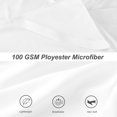 thumbnail image 4 of PiccoCasa Bed Skirt Double Brushed Microfiber with Dust Ruffle, Full Snow White, 4 of 7