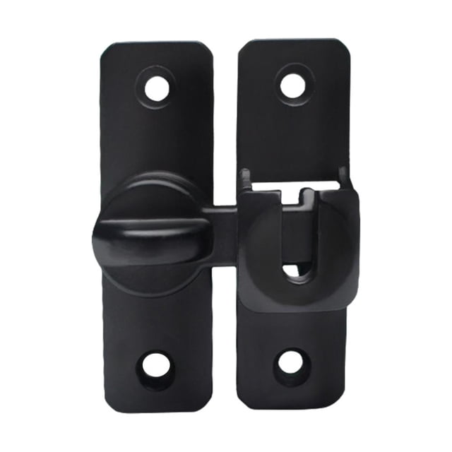 Security Zinc Alloy 90 180 Hardware Lock Sliding Degree Bathroom Easy G9k8 Install