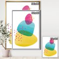 thumbnail image 2 of Minimal Spots Balance I - Contemporary Framed Canvas, 2 of 3