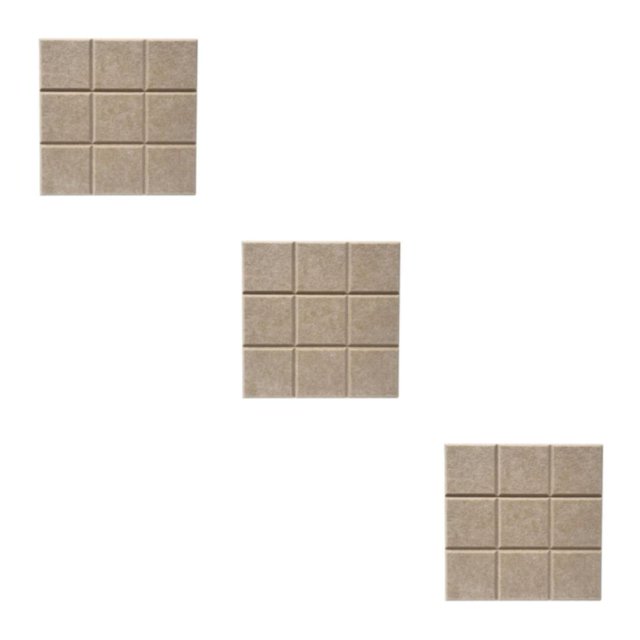 Thinsony Cork Board Tiles 12 x 12 Message Home Board Board School Pure camel 12 Inch x 12 Inch 3Set