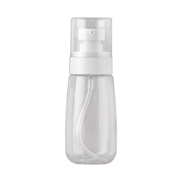 Empty Fine Mist Spray Bottle 80ml | Refillable Travel Size Plastic Perfume | Leakproof Nebulizer for Essential Oils, Hair, Makeup Pocket-Friendly Container