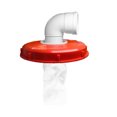 thumbnail image 1 of LCXmlly Different Angle Caliber Cover Filter Lid Different Angle Caliber T Shape F Shape Dirt Debris Removal Bore Protection Acid Resistant IBC Slit Filter Cover, 1 of 8