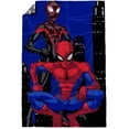 thumbnail image 2 of Spiderman 'Techno City' Kids Twin Silk Touch Blanket, 100% Polyester, 2 of 5