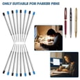 thumbnail image 4 of Baohd Recharges de Stylos Non Toxiques 30 Pcs pour une Expérience d'Écriture Plus Saine Ingrédients Sûrs Points à Bille 1 Ensemble, 4 of 6
