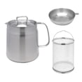 thumbnail image 2 of simhoa Stainless Steel Deep Fryer Pot Frying Basket Nonstick Universal French Fries Pot 2L, 2 of 8