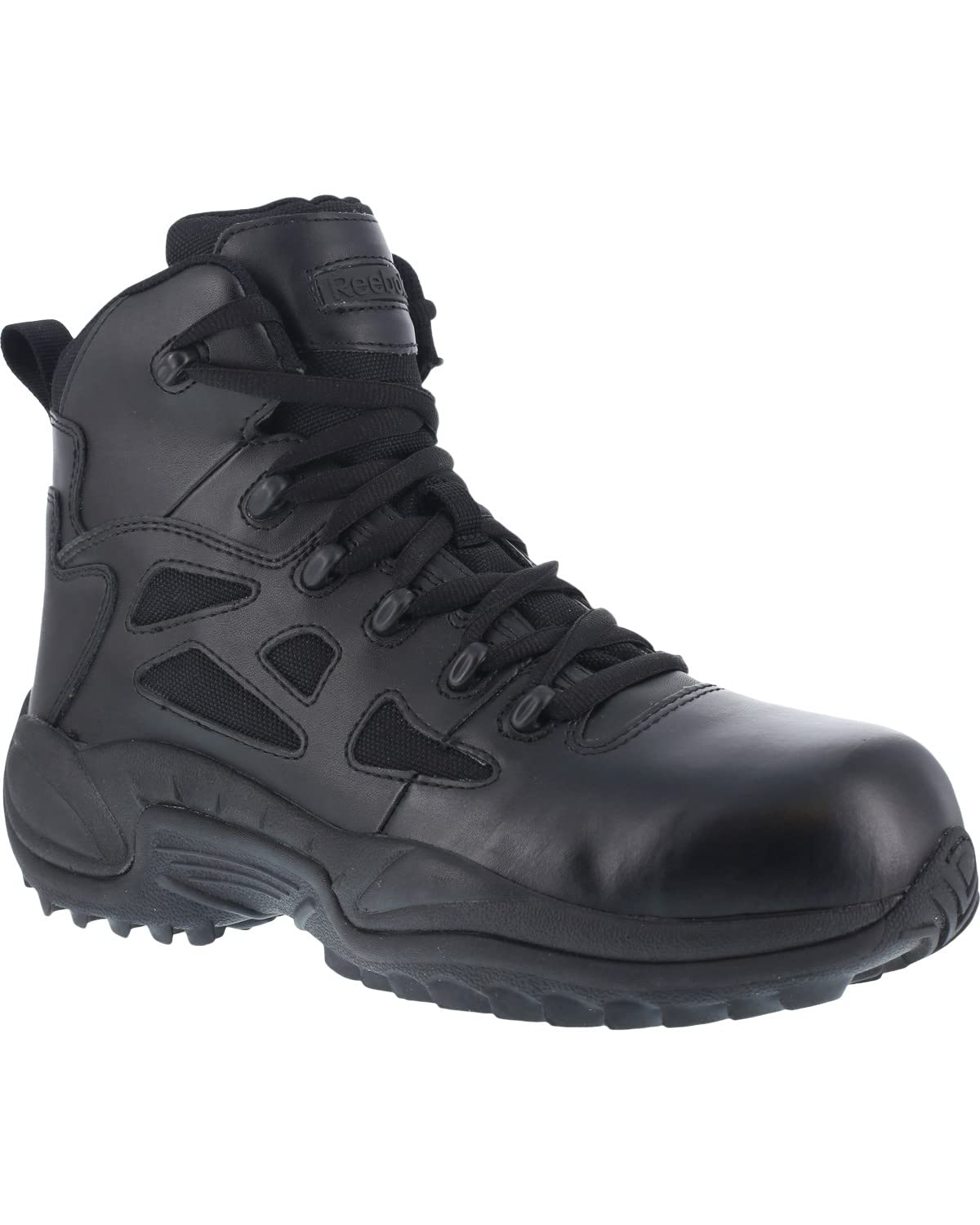 Reebok Bottes de Sécurité à Fermeture Éclair RB864 pour Femmes - Noir