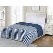 Mainstays Multi Stripe Reversible Comforter D/Q