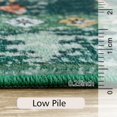 thumbnail image 2 of 8x10 Ft Green Area Rug - Soft, Washable, Non-Slip Indoor/Outdoor Rug for Living Room, Bedroom, Dining Room, Patio, Kids, Farmhouse & Boho Style, 2 of 7