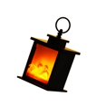 thumbnail image 2 of ziyahi Portable LED Fireplace Lantern Flamless Log Fire Effect Fireplace Lanterns Battery Powered Lamp for Home Garden S Square, 2 of 9