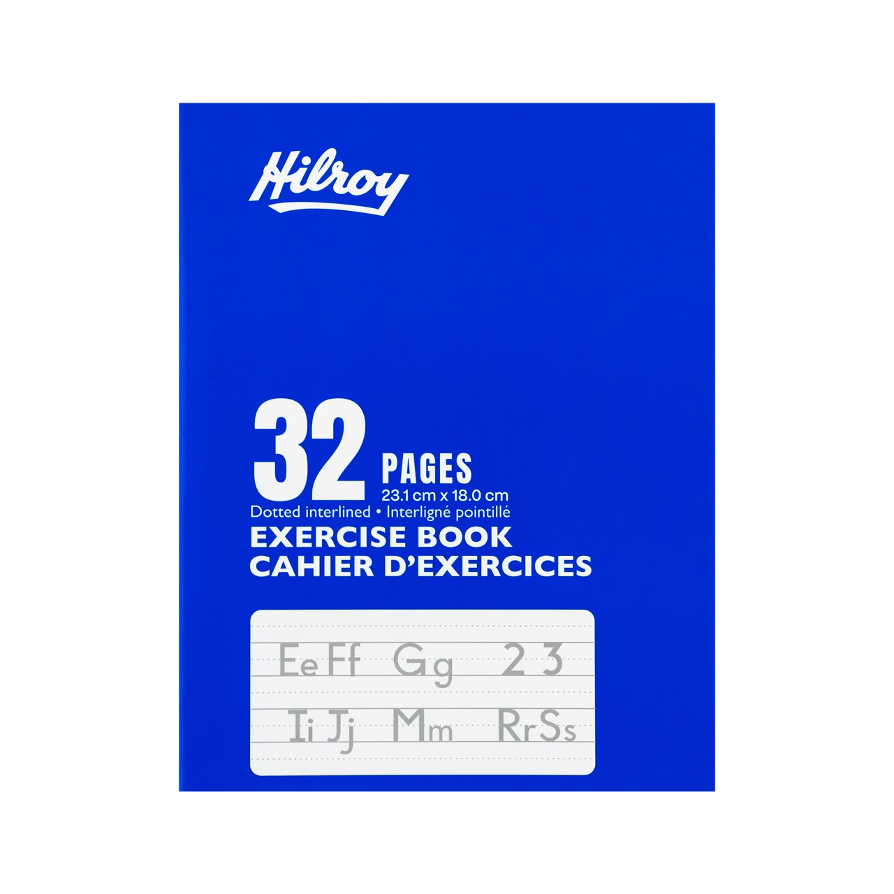 Cahier cousu laminé Hilroy® interligné à points 32 pages