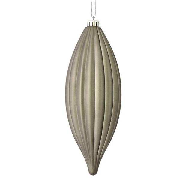 Vickerman M183287M 8 Po. Ornement de Ligne Mate en Étain 4 par Sac
