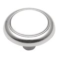 thumbnail image 2 of Hickory Hardware P710-CH Bouton de Cabinet Chrome Éclipse 1.25 Po, 2 of 3