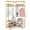 White, variant on Costway Corner Garment Rack L-shaped Clothes Rack with Open Shelves & Adjustable Foot Pads White