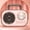 Rose, variante sur EGNMCR Machine Sonore Portable Haut-Parleur Rétro, Système de Son Bluetooth, Petit Caisson de Basses Portable pour la Maison, Sans Fil pour l'Extérieur, Mini audio Bluetooth Portatif
