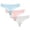 White, variant on Women's Seamless Lace Thong Underwear Set - 3-Piece Low Waist Comfortable and Breathable Panties for Daily Wear