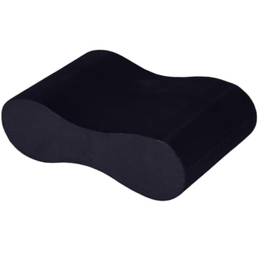 Siruishop Pull Buoy Comfortable Swimming Buoy for Beginner Adults Kids Aquatic Fitness Black
