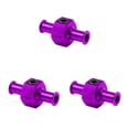 thumbnail image 4 of VONKY High Durability Nitrous Pressure Gauge Adapter Simple And Effective For Accuracy Gauge T Seal Purple 3Set, 4 of 6