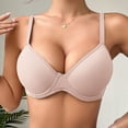 thumbnail image 4 of Yuzhih Women Wireless Bras No Underwire Seamless Push up Full Coverage Supportive Bralettes Comfortable Everyday Bra, 4 of 7