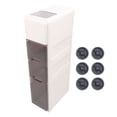 thumbnail image 2 of Armoire de Rangement Mince en Plastique, Boîte de Rangement Multifonctionnelle Style Tiroir avec Roues, Accès Facile pour Riz et Aliments, Idéale pour l'Organisation de la Cuisine, 2 of 7