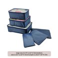 thumbnail image 3 of Fridja 6Pcs Compression Packing Cubes for Travel, Luggage Organizer Bags, Zipper Packing Cubes for Suitcases, 3 of 5