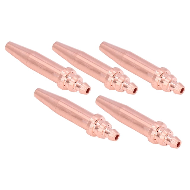 Equal Pressure Cutting Tip, Uniform Gas Hole Strong Combustion Supporting Acetylene Torch Tips Copper for Torches