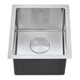 thumbnail image 1 of Zuhne 16 Gauge Stainless Steel 13 Inch Modena Bowl Undermount Bar & RV Sink, 1 of 11