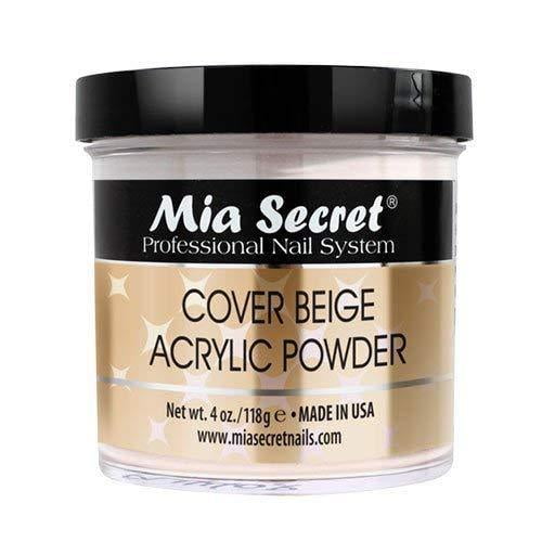 Mia Secret Poudre Acrylique BEIGE COVER 4 Oz 4 Onces