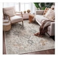 thumbnail image 3 of Kueth CAR1005-LTB-8X10-WAL-R 8'x10' Ultra Thin Indoor Vintage Area Rug, 3 of 3
