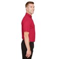 thumbnail image 3 of Men's CrownLux Performance Address MÃ©lange Polo - RED HEATHER - S, 3 of 3