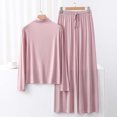 thumbnail image 1 of Weiqiqre Pyjamas pour Femmes Pyjamas Rafraîchissants Ensembles d'Été Assortis Manches Courtes Ensemble de Détente Femmes, 1 of 3