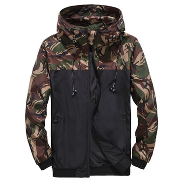 One On One Men's Fashion Casual Sports One Long-Sleeved Hooded Casual Coat/Jacket