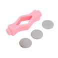 thumbnail image 2 of Washer Door Prop, Strong Magnet Front Load Washer Door Prop Keep Ventilation Free Punch Mouth Shape  For Cylinder Washing Machine Pink, 2 of 8