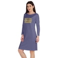thumbnail image 4 of Inkmeso Educated Motivated Vaccinated T-Shirt Funny Pro Vaccine Boat Neck Dress, 4 of 8