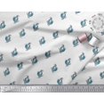 thumbnail image 3 of Soimoi Cotton Duck Fabric Bird Block Print Fabric by The Yard 56 Inch Wide, 3 of 3