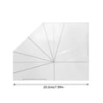 thumbnail image 2 of DIY Fabric Foldable Sewing Template for Handbag Quilting Patchwork Stencils Bag Making with Step-by-Step Instructions Ruler, 2 of 3