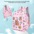 thumbnail image 4 of PRETXORVE Kapibala Backpack for Girls Cute Capybara Elementary School Students Children From Grades to Backpack, 4 of 4