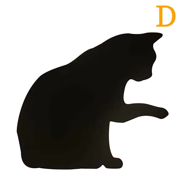Agiferg Lampe de Projection LED Lampe Murale Chat Contrôle Sonore 3D Décoration Lampe Chat Mettant en Vedette la silhouette d'Un Chat en posture de Marche. la Lampe Est Conçue avec une Finition PVC Noir Mat et Comprend des Fonctionnalités Intelligentes comme des Capteurs de Son et de Mouvement pour une activation Automatique et une Économie d'Énergie. Idéale pour une Utilisation Intérieure, Elle Émet une Lumière Jaune Chaude et Fonctionne avec 3 Piles AAA (Non Incluses). Convient à un placement sur les Murs, les Bureaux Ou les Étagères.
