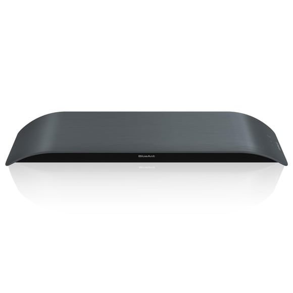 BlueAnt Soundblade Under-Monitor Soundbar, 120W 2.1 Channel Desktop Speaker with USB-C & Bluetooth 5.3 for PC, Mac, Gaming, Music and Streaming, Char