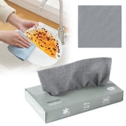 Birdeem Heavy Duty Disposable Kitchen Cloth, Reusable and Washable Dish Cloth, Absorbent Cleaning Wipes for Countertops, 10 Count Multi-Purpose Cloths for Everyday Messes