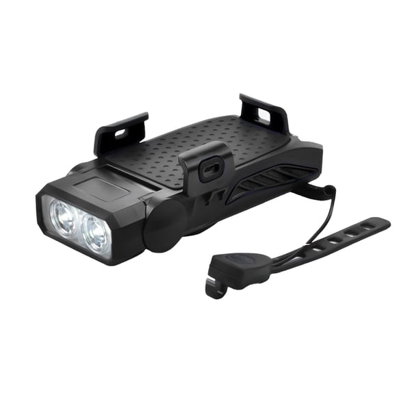 Kyusrd Summer Outdoor Patio Deals!Bike Light Night Riding Headlight Phone Stand