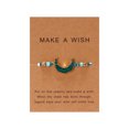 thumbnail image 1 of TIMIFIS Bracelets Natural Stone Adjustable Woven Paper Card Bracelet Decorative Bracelet - Summer, 1 of 1