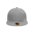 thumbnail image 2 of Top Headwear Casquette Snapback Réglable à Visière Plate - Gris Pâle, 2 of 2