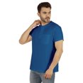 thumbnail image 2 of Inkmeso Solid Henley T-Shirt For Mens Cotton Short Sleeve Tee Shirts Pocket Shirt, 2 of 7