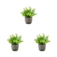 thumbnail image 3 of Decodeary Green Eco-friendly Artificial Money Tree In Pot Long-lasting Durability Realistic Appearance blue babysbreath 3Set, 3 of 6