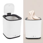 Portable Washing Machine LED Display Automatic Efficient Cleaning Quiet Mini Washer for Sock Underwear, Simple to Use, Built in Rollers Portable Washer for Camping, Dorm