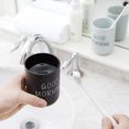 thumbnail image 3 of Bathroom Toothbrush Circular Cup Simple Plain Cup Couple Tooth Cup Good Morning, 3 of 6