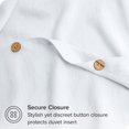 thumbnail image 4 of Bare Home Linen Duvet Cover and Sham Set, 4 of 7